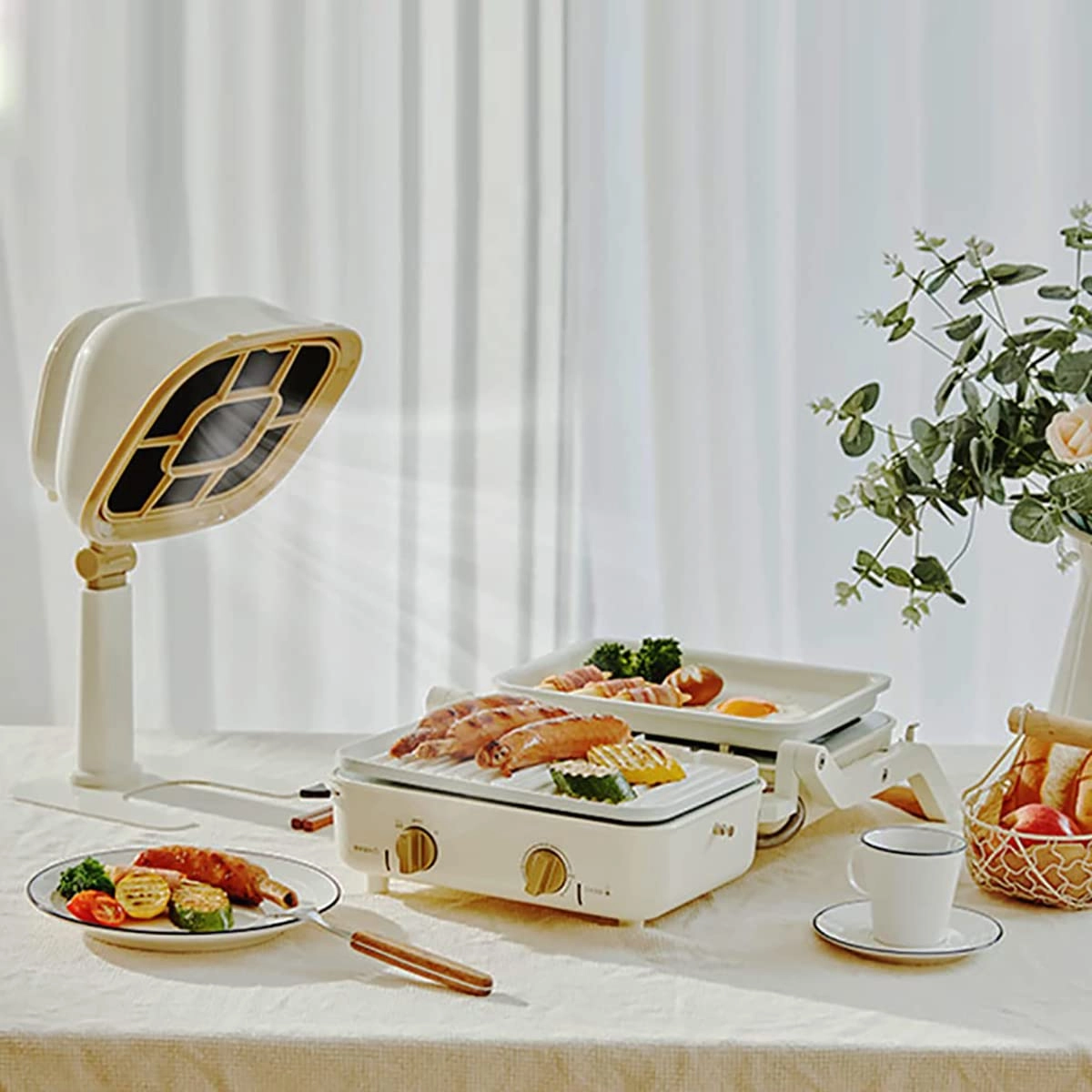 Mini Desktop Cooker Hood - 2 Cubic Meters Per Minute