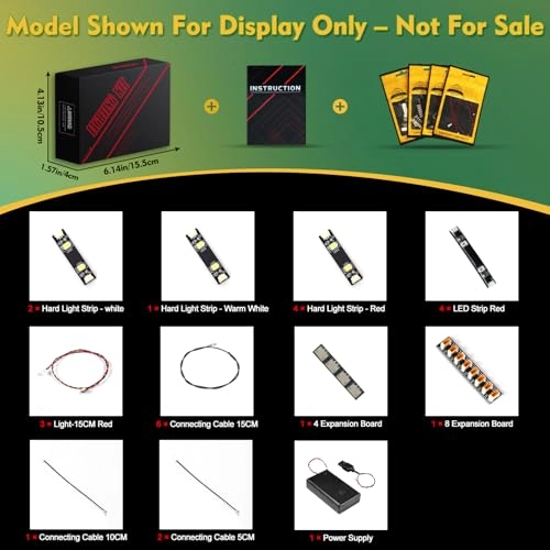 Light kit Compatible with LEGO 42212 Ferrari FXX K