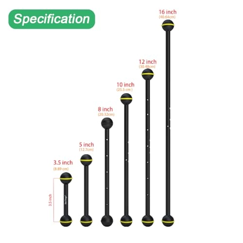 DA-4 - Double Ball Arm Aluminum Alloy Ball Head Arm