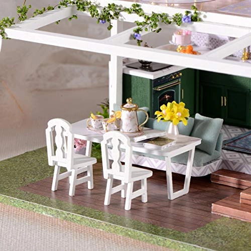DIY Miniature Dollhouse Kit - Tiny House 1:24