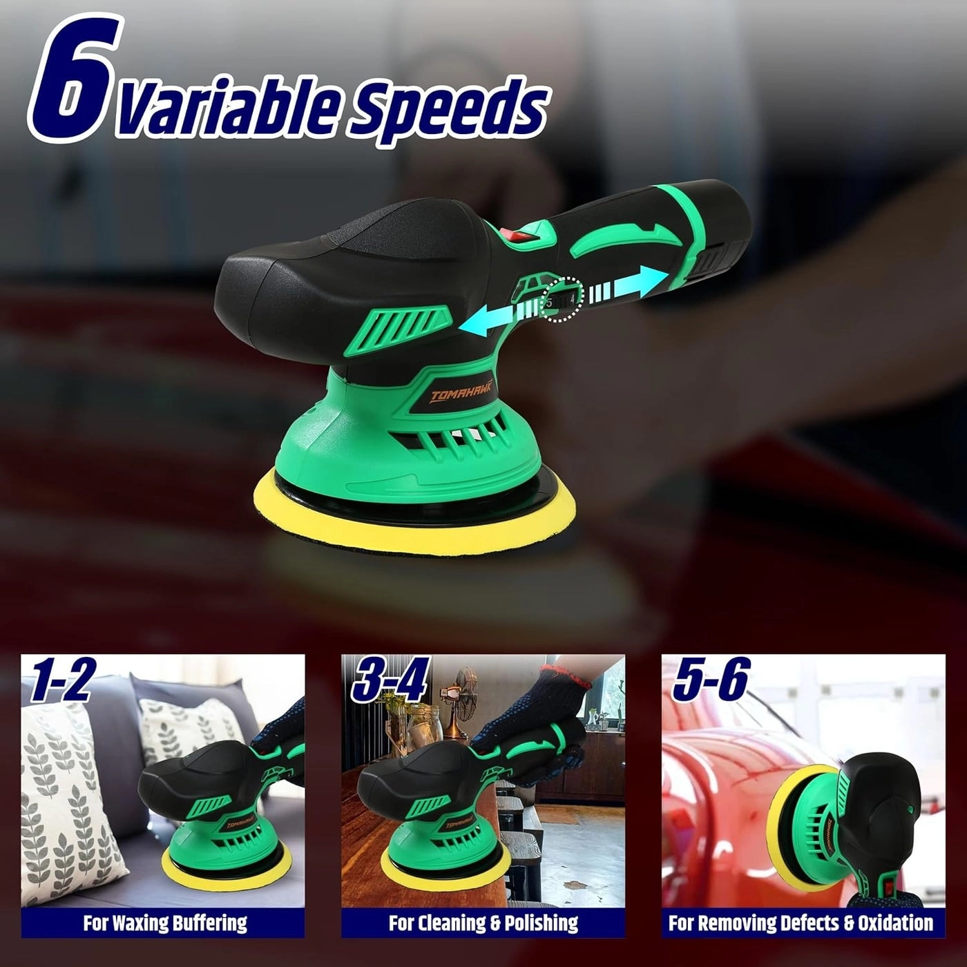 TCCP 7920 - 12V 6Speed Cordless