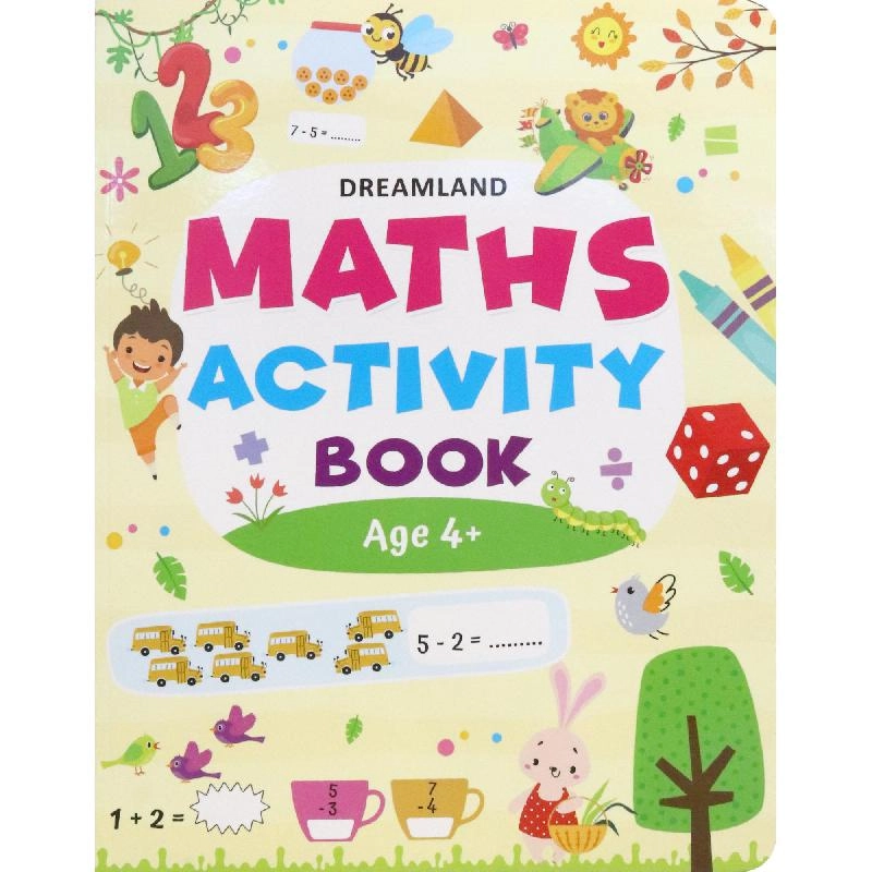 Dreamland Maths Activity Book - Age 4+