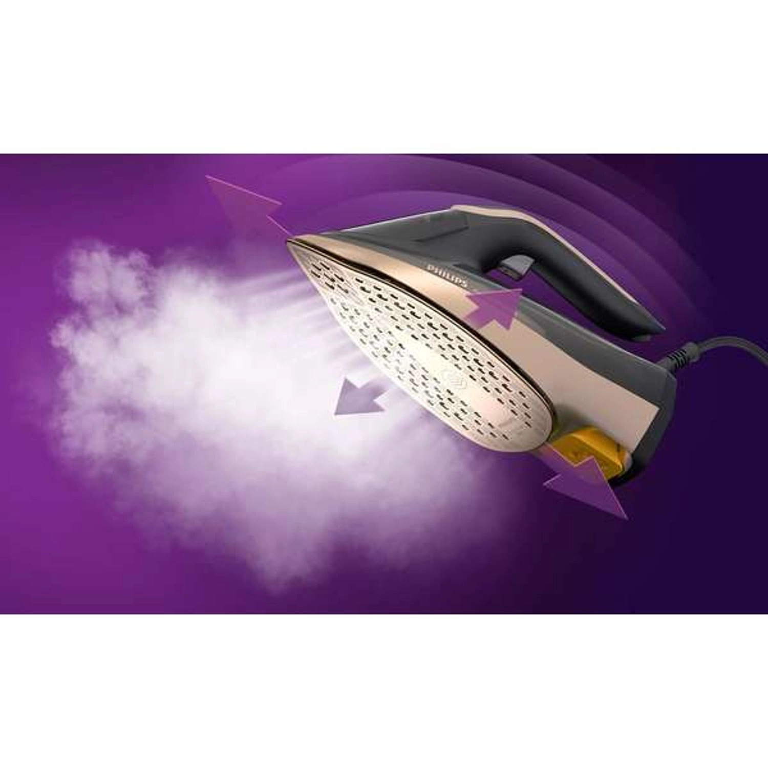 Azur 8000 Series Steam Iron - 3000W 260 g Turbo Steam Boost