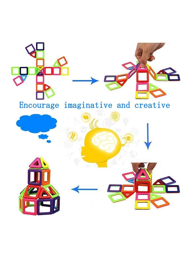 Magnetic Building Blocks - 97 pcs