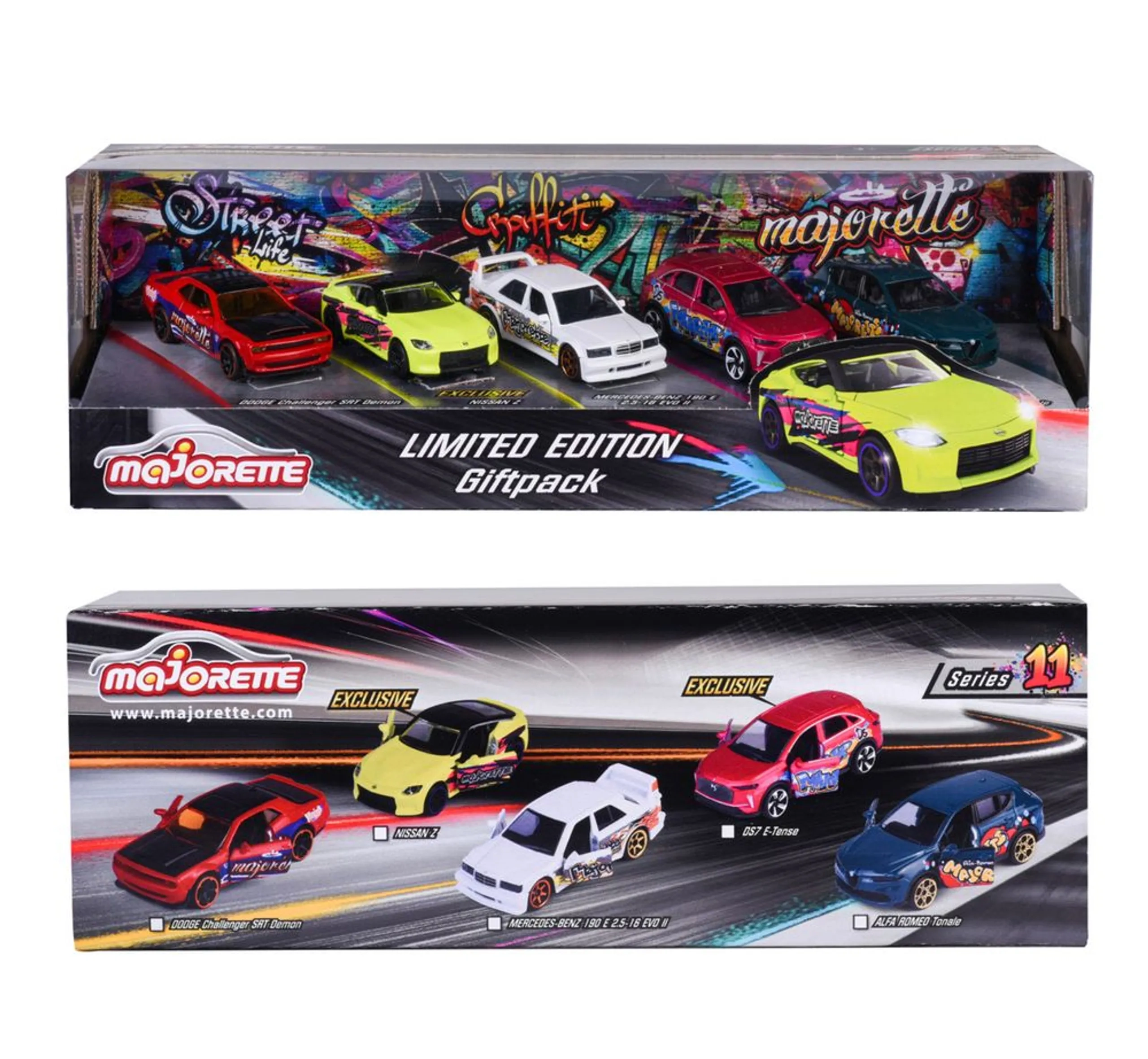 Graffiti Car + Nissan Z + DS7 E-Tense - 5pcs