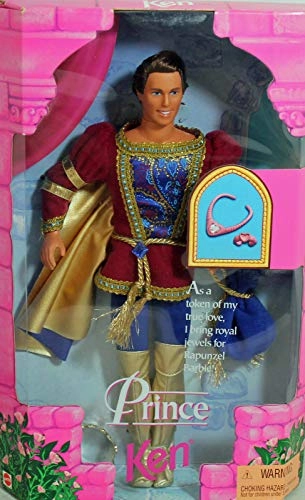 Prince Ken Doll - 12 Inch 1997 Classic Fairy Tale Rapunzel Series Ages 3+