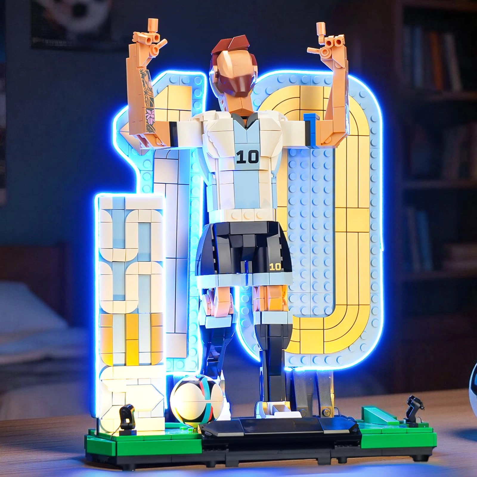 BRIKSMAX LED Lighting for Lego Editions Lionel Messi - Football Legend 43015