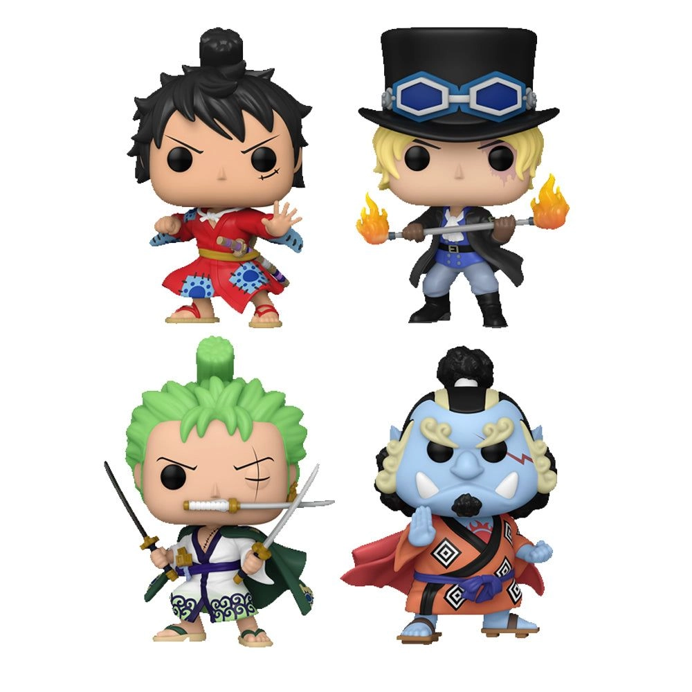 POP! Animation One Piece - 4pack Vinyl Figure Bundle