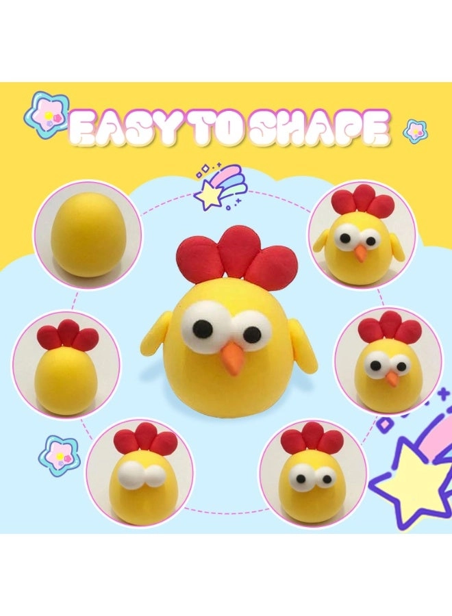 Super Light Air Dry Clay - 72 colors 3+ years