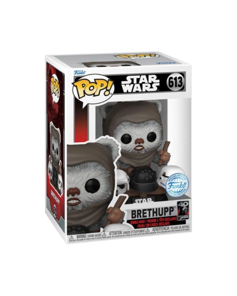 Brethupp - Star Wars Episode VI: Return of the Jedi 40th Anniversary - Pop! Vinyl Figure Ewok Drummer