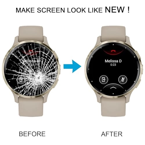 LCD Screen with Digitizer Full Assembly for Garmin Venu 3s