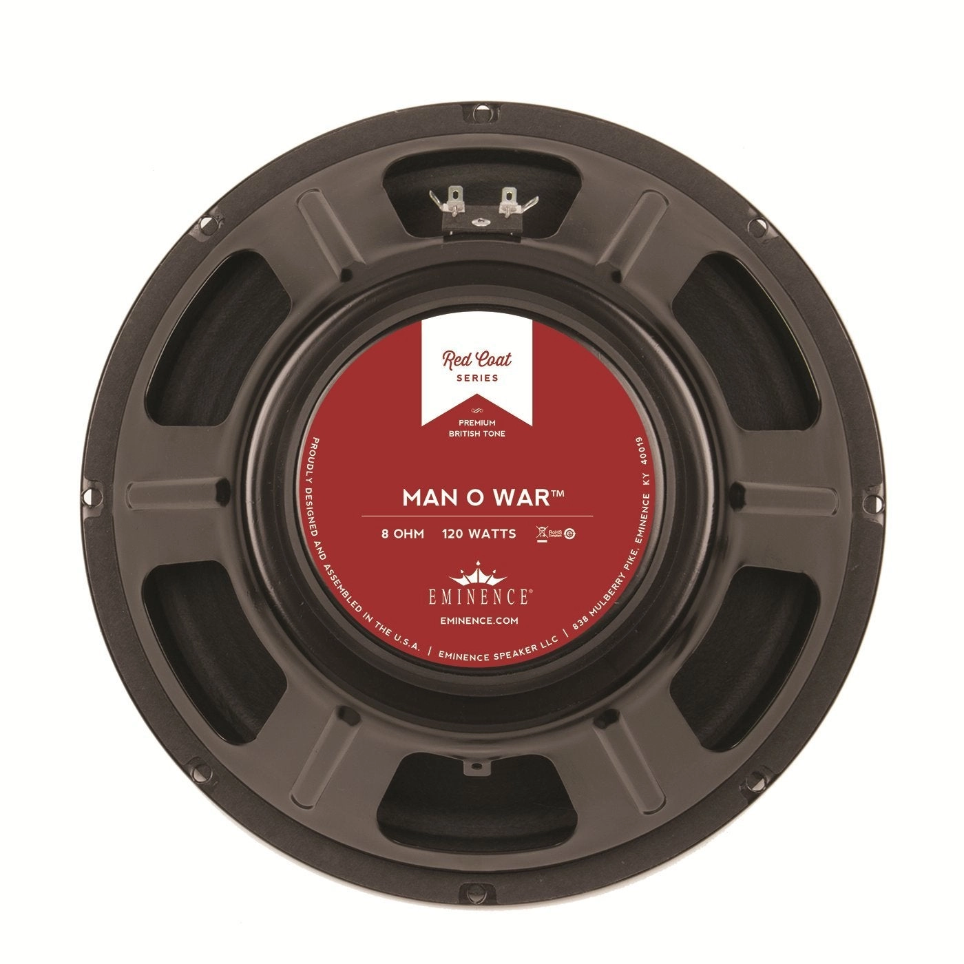 EMINENCE Man O War 12 - Red Coat Series 120W 8 Ohms