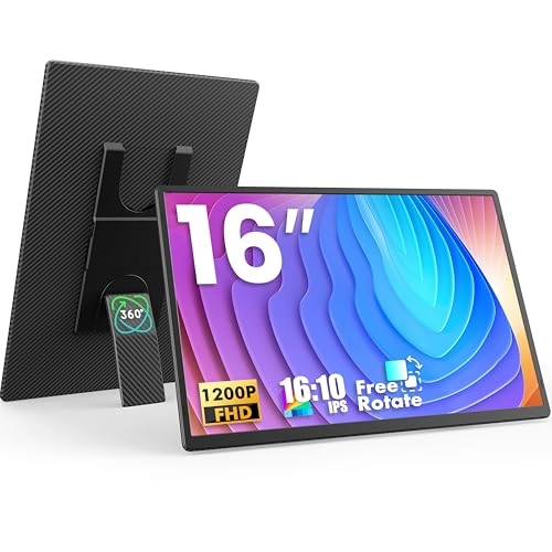 Portable Monitor - 1200P 16 Inch