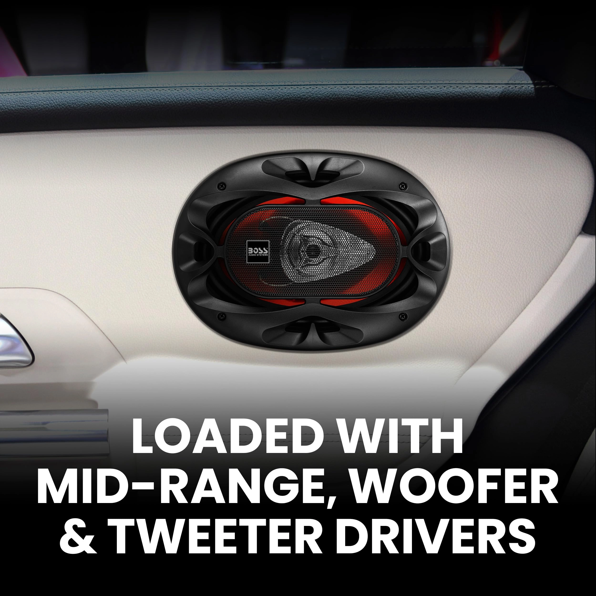 CH6930 - 6 x 9 Inch 3-Way Full Range Audio