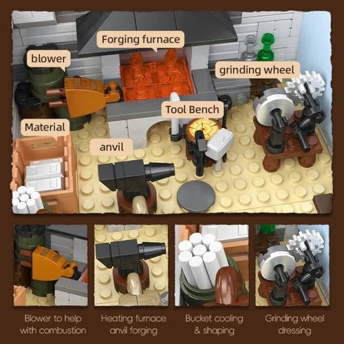 Western Forge Shop (39077) - LED Lights