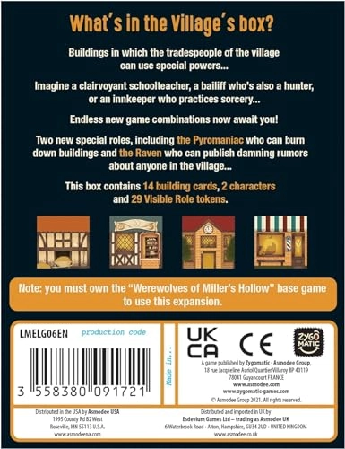 Werewolves of Miller's Hollow: Village - Card Game