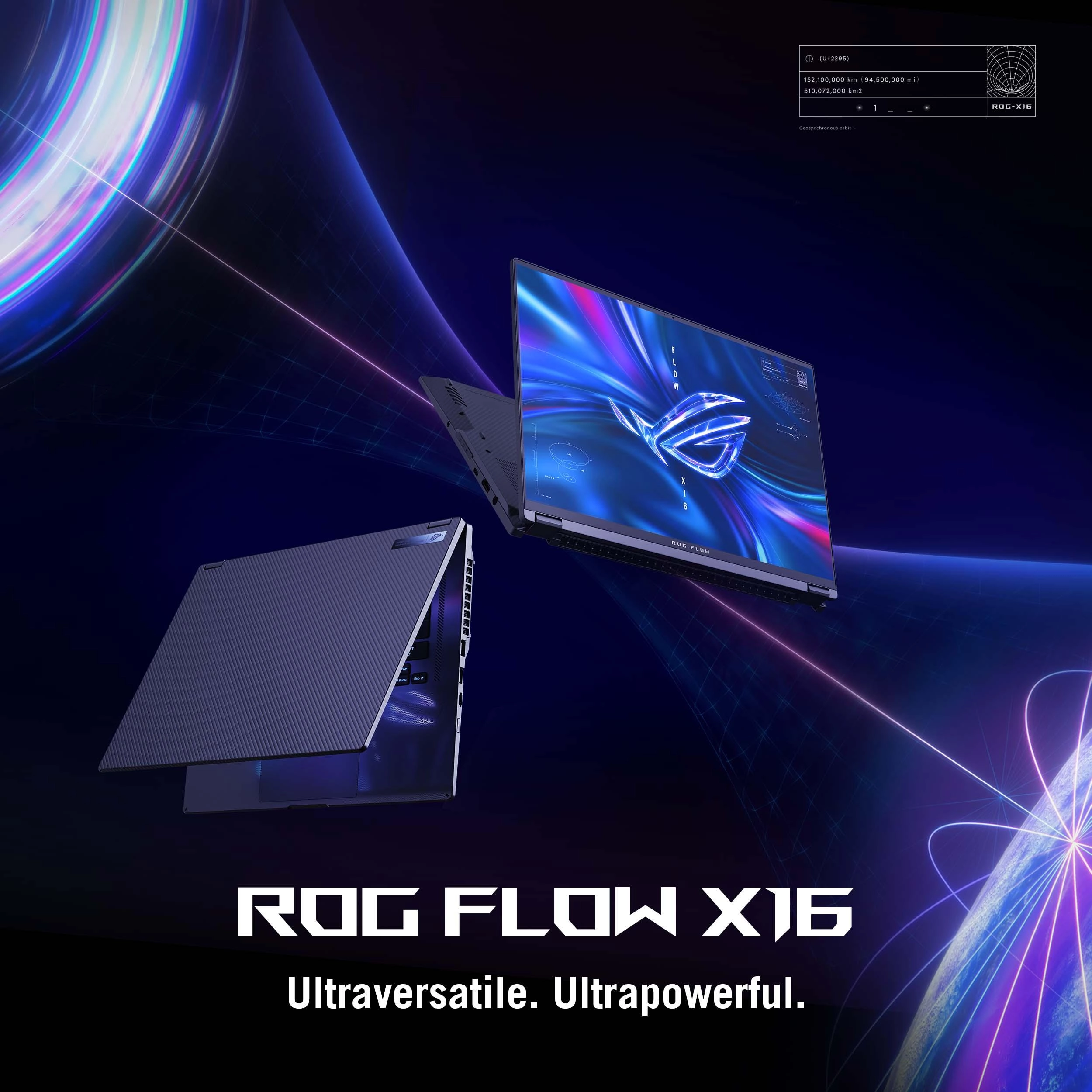 ROG Flow X16 GV601RW-M5056W - 16'' Ryzen 9-6900HS 32GB 1TB SSD