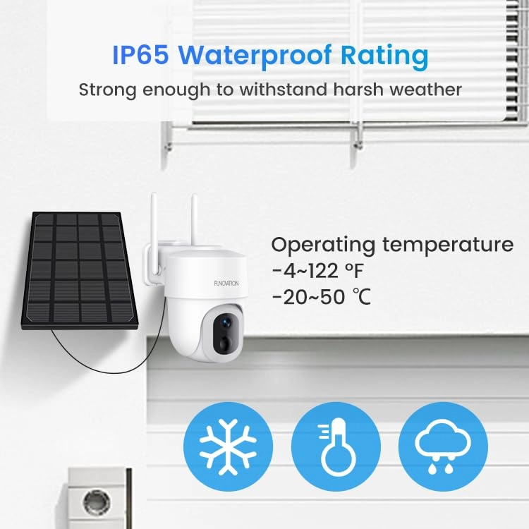 Pan/Tilt/Zoom Outdoor Surveillance Camera
