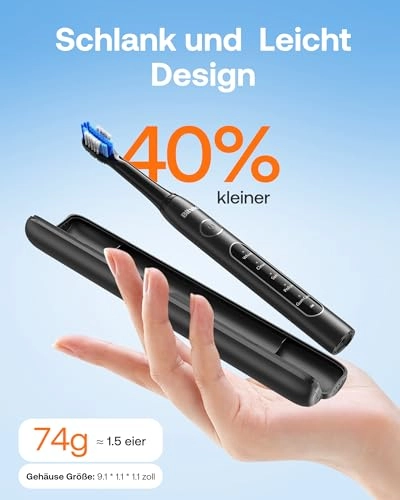 D2 - 40000 movements per minute 8 Replacement Heads 5 Modes