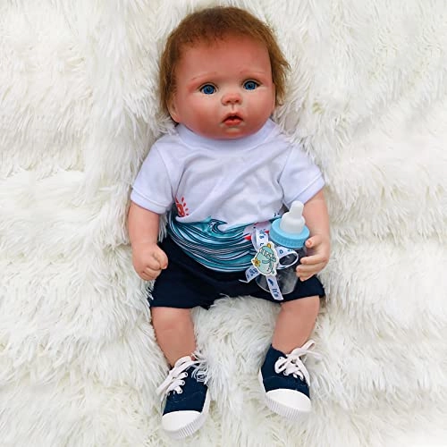 Reborn Baby Doll - 15 Inch Vinyl Mohair
