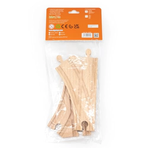 Short Curved Switching Track Set - 2-Pieces