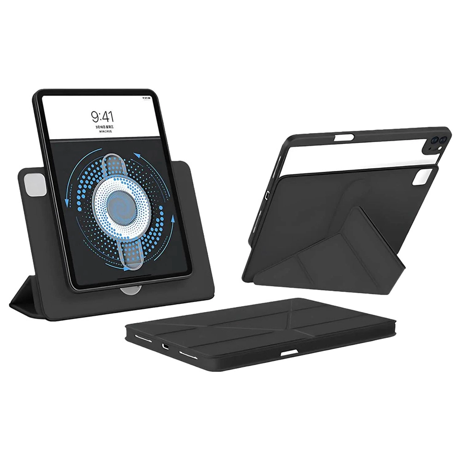 Detachable Folio Case with Pen Slot for iPad Pro 13-inch (2024)