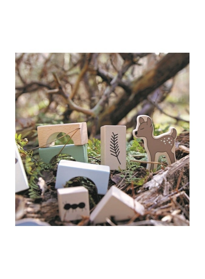 Building blocks forest - animals 50 pcs