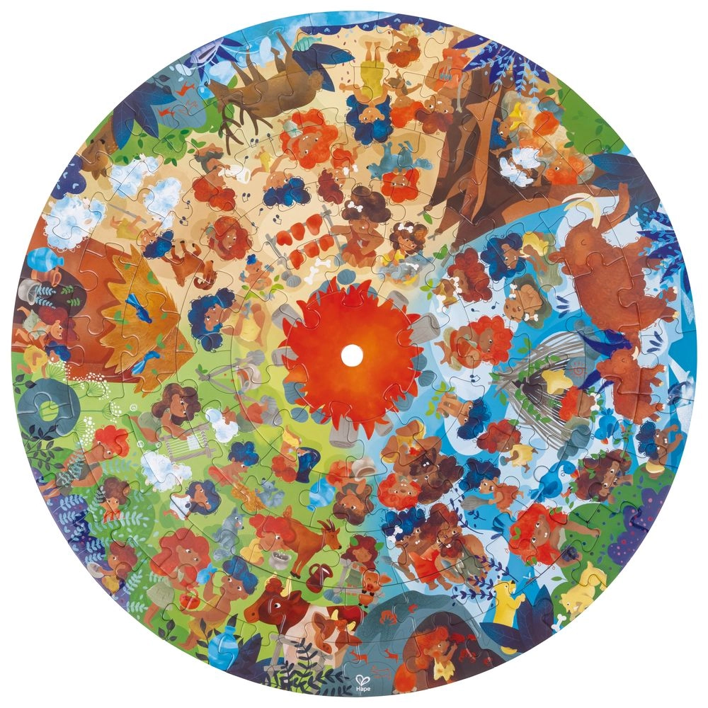 Stone Age Floor Puzzle - 6+ years 100-piece