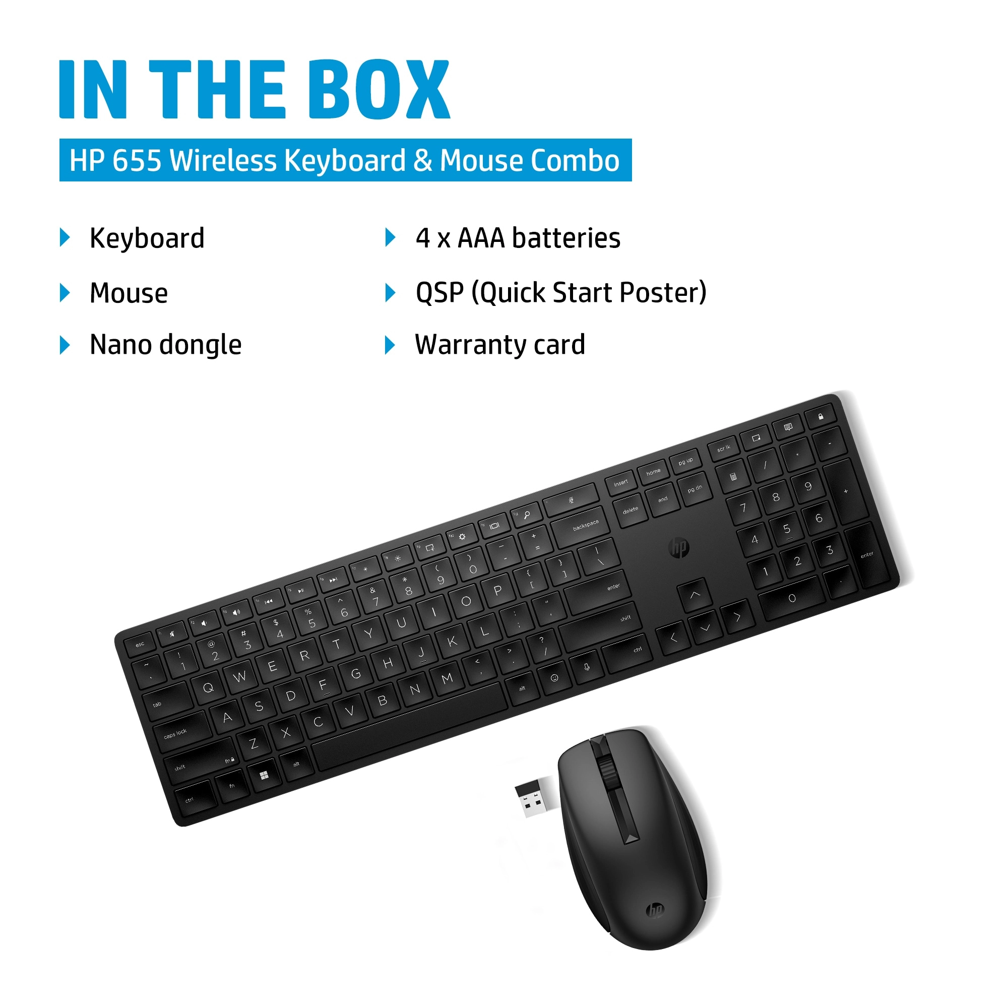 Keyboard - Wireless + Mouse