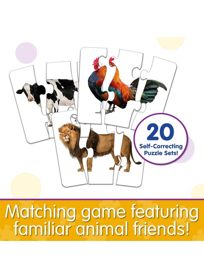 Match It! Head to Tail - Ages 3-6 Years 40 Pieces