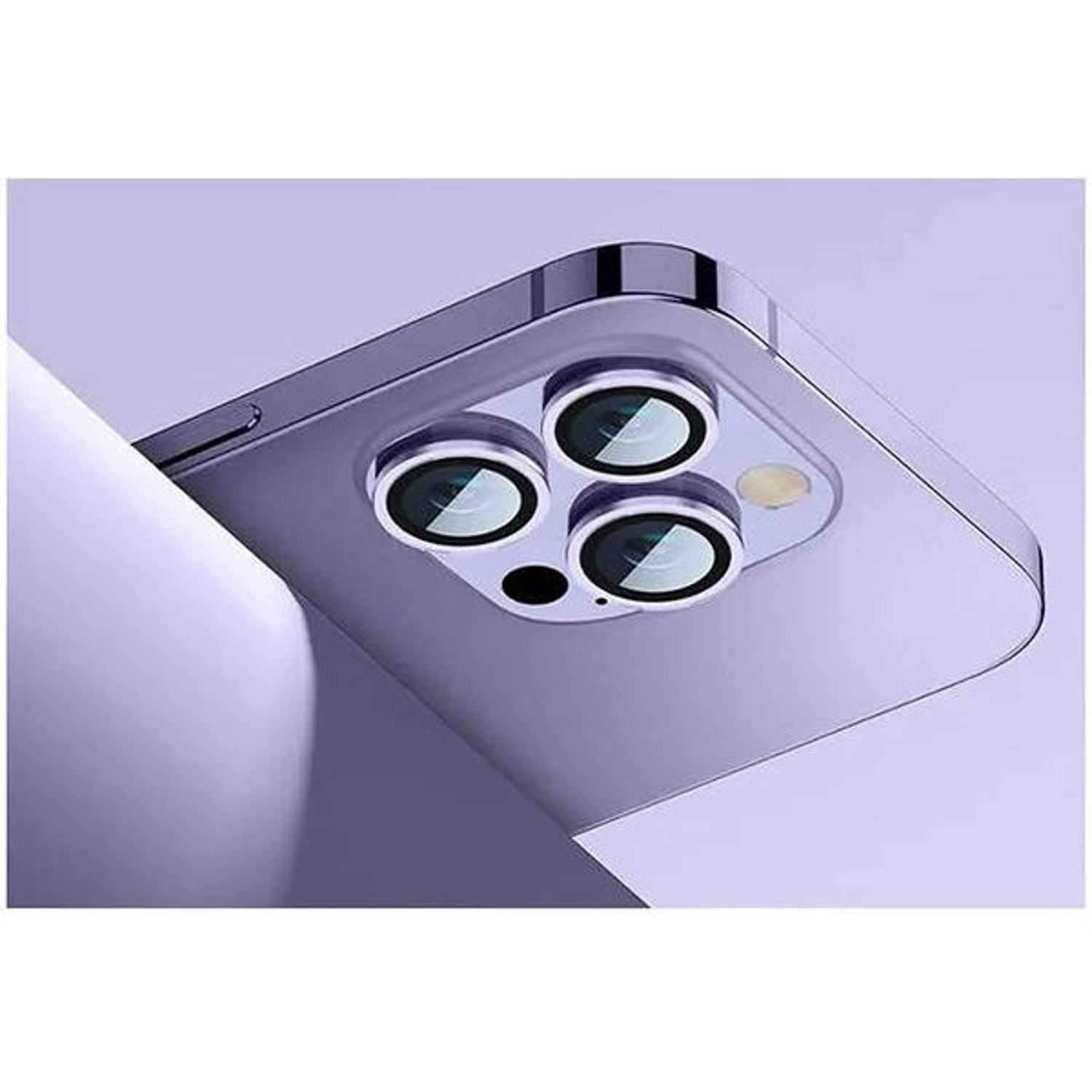 Clear Tempered Glass Camera Lens Protector for iPhone 14 Pro Max (3-Pack)