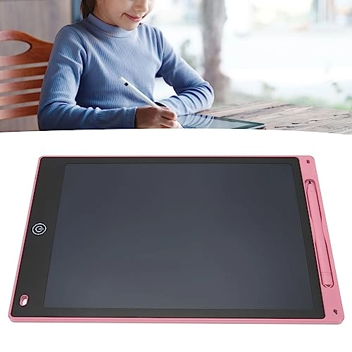 LCD Writing Tablet - 12 Inches Pink Pressure Sensitive