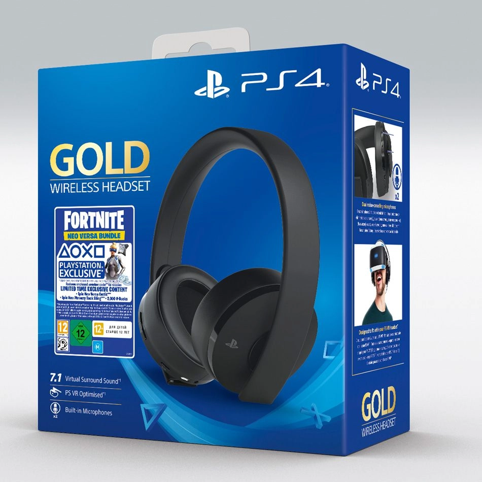 Sony Playstation Gold Wireless Headset