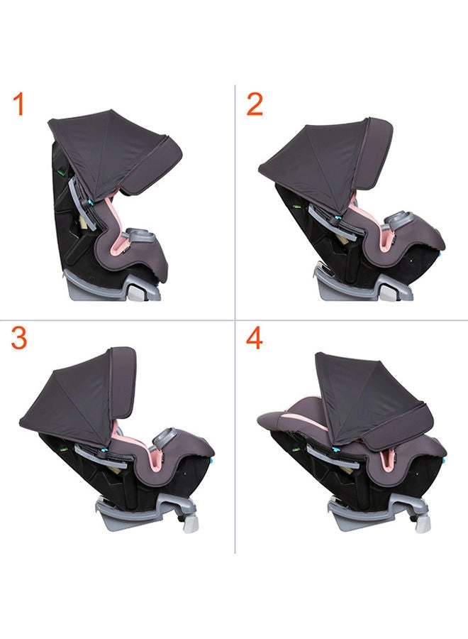 CoverMe - 4-In-1 Convertible Car Seat Quartz Pink