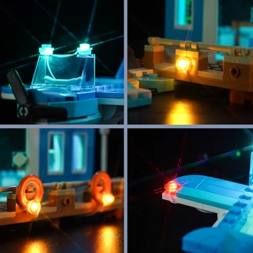 LED Light Set - Compatible with 77051 Fly with Dodo Airlines