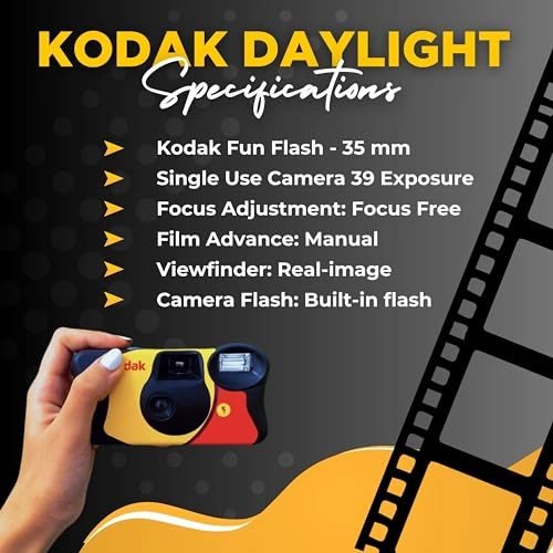 Funsaver 35mm - Pack of 10 39 Exposures + Photography Tips Card