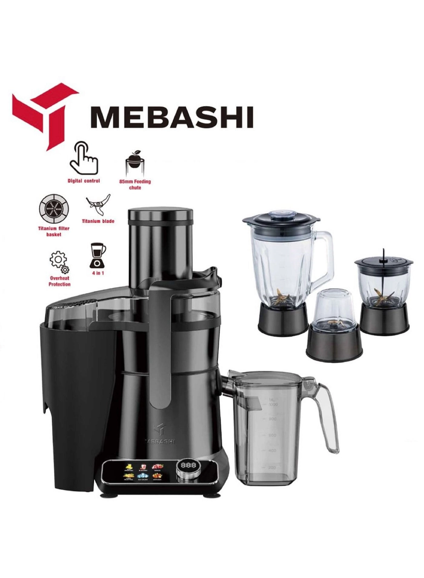 ME-JB2014 - 1000W 1.5L