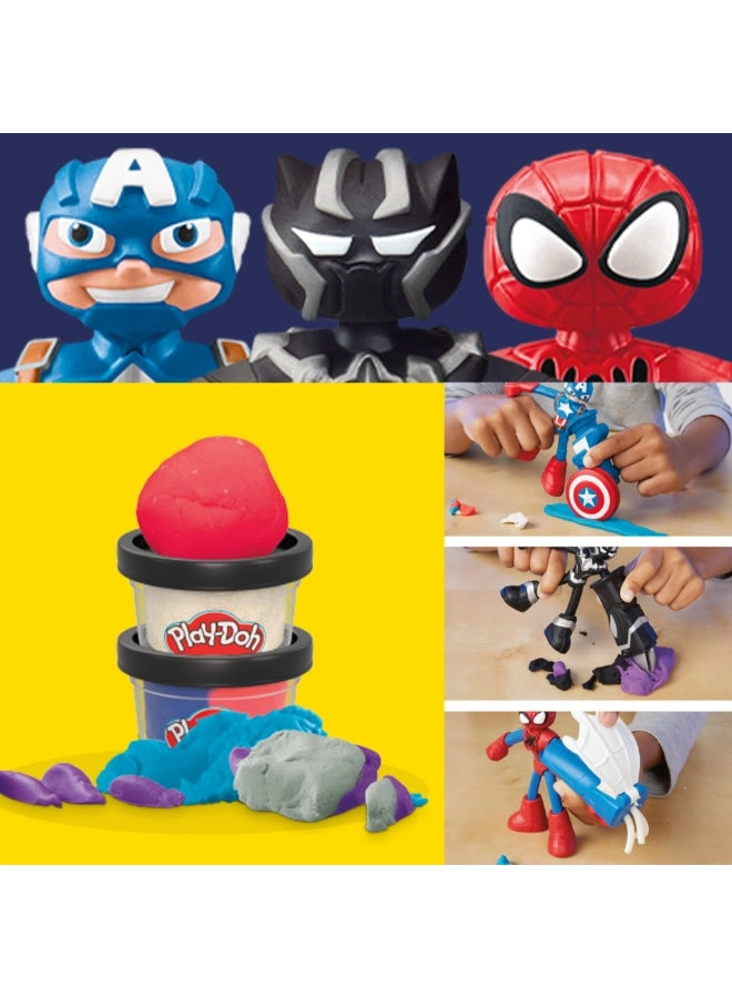 Captain America + Black Panther + Spider-Man - Marvel