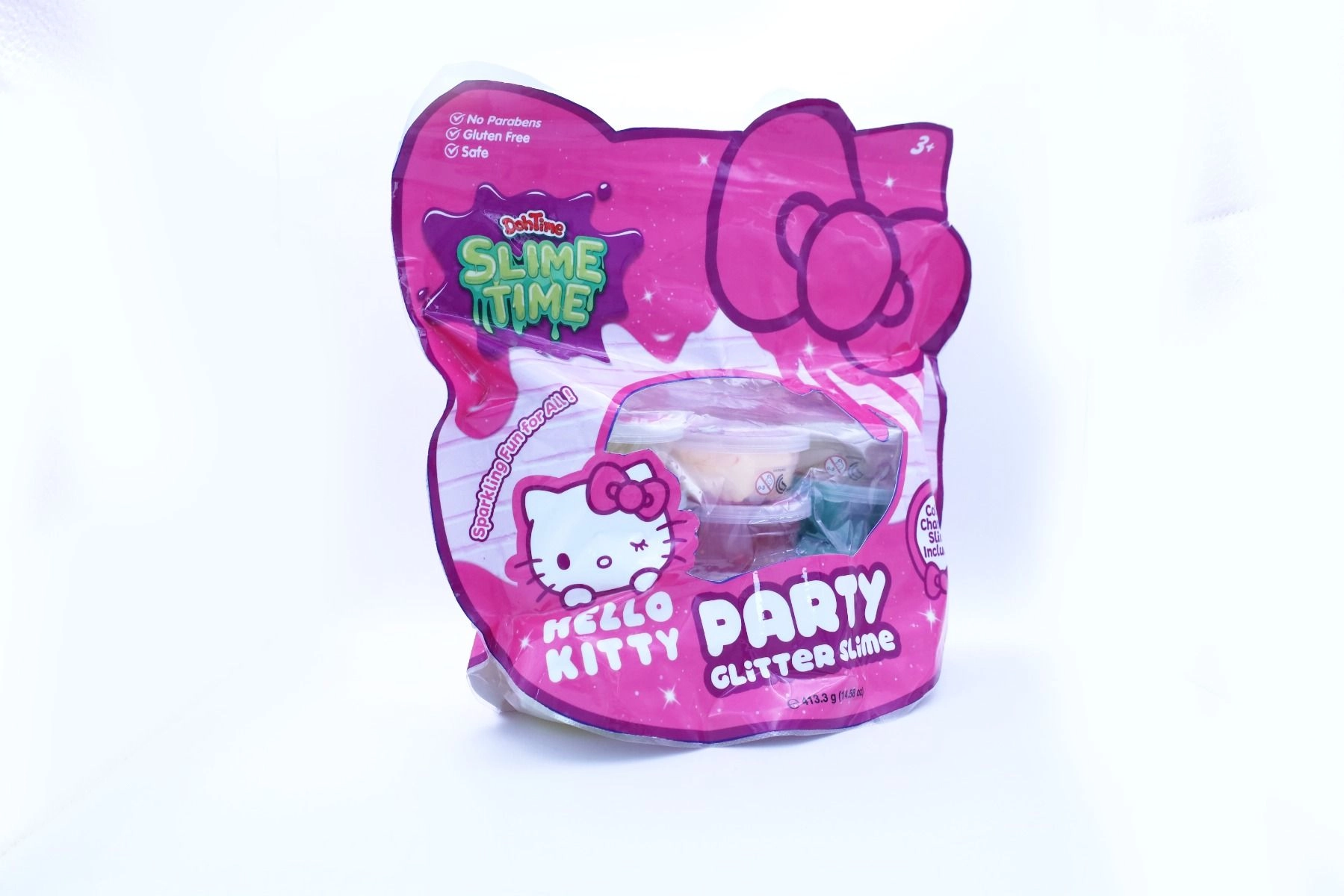 Slime time H.Kitty Party Glitter - 3+ years 12 pcs