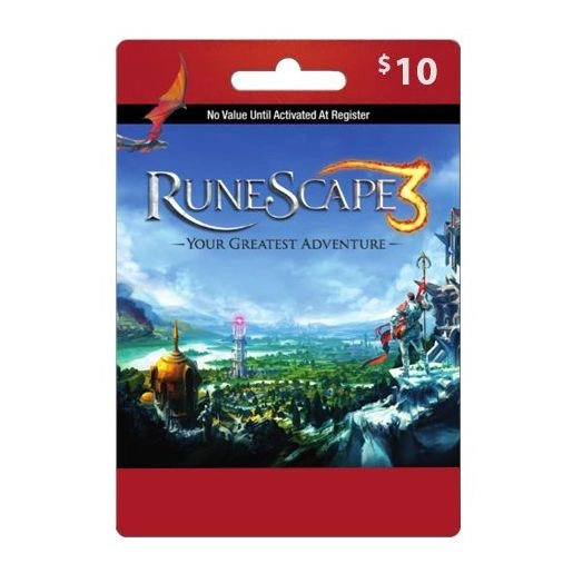 JAGEX Runescape Gift Card - USD 10
