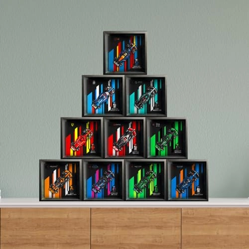 Display Wallboard Wall Mount Speed F-1 for Lego 77242 77243 77244 77245 77246