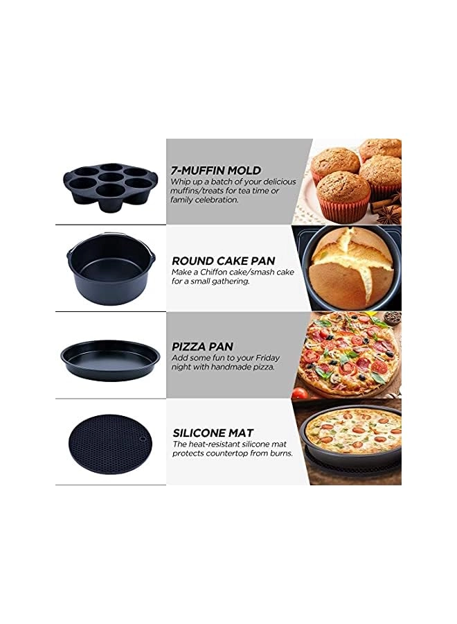 Air Fryer Accessories - Stainless steel food grade silicone 13 piece(s)