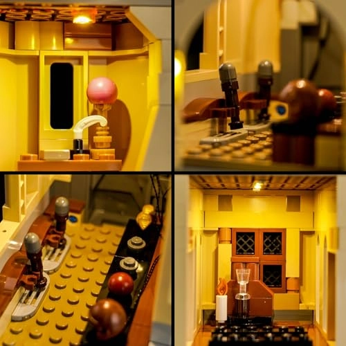 LED Light Set - Compatible with Lego 76447 Hogwarts Castle DIY