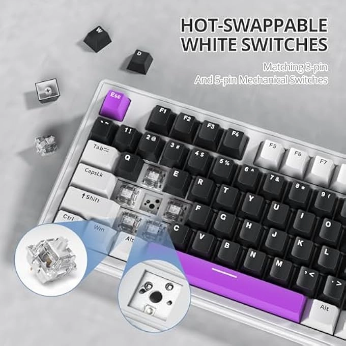 80% Mechanical Gaming Keyboard - Wired