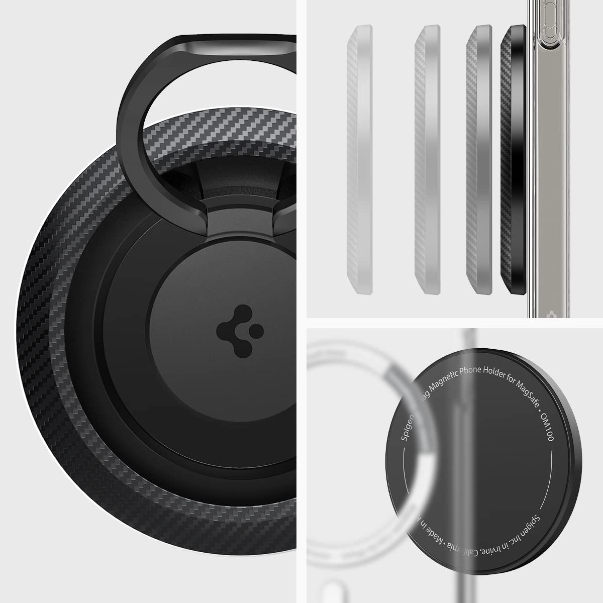 O-Mag Ring - MagFit Magnetic Phone Holder KickStand