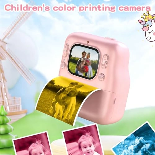Instant Print Camera - 48MP Thermal Printing