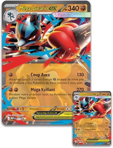 Collection with Mega Lucario-ex Figure - 8pcs