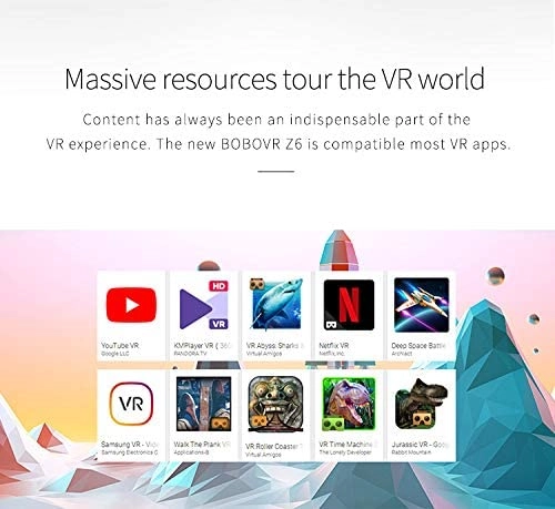 Virtual Reality Headset - 3D Bluetooth 4.7-6.3 inch