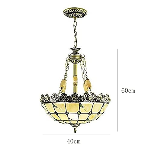 Tiffany Chandelier - Bronze 40*60cm 3 Heads