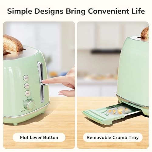 Smart Touch Screen Toaster - 2 Slice